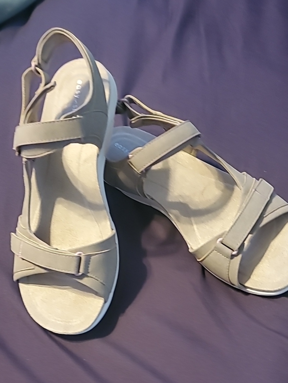 Easy Spirit Taupe Sandals 11 M